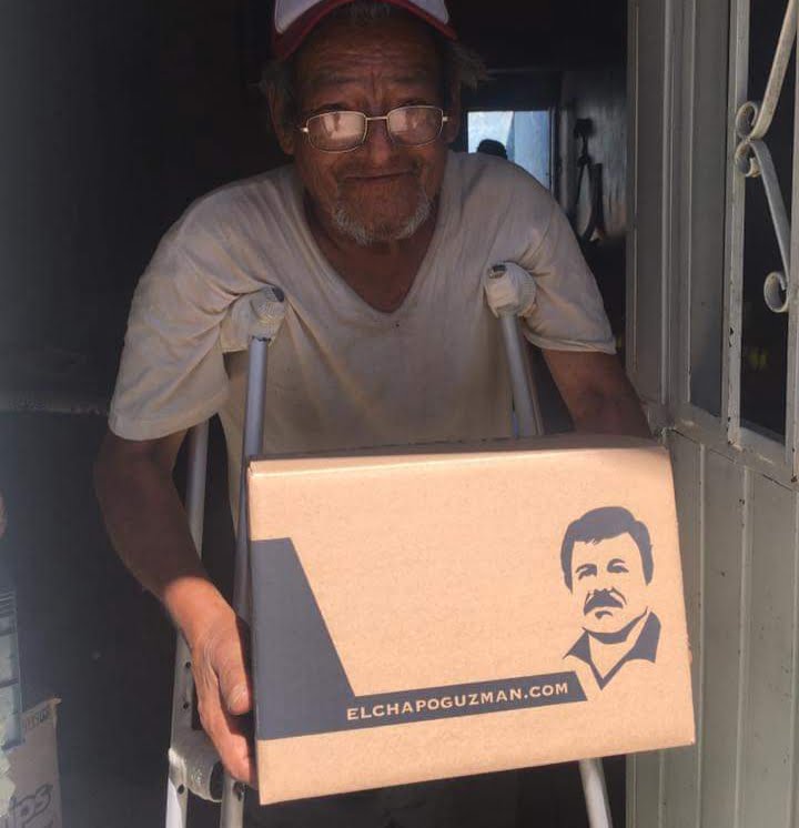 despensas, el Chapo Guzmán