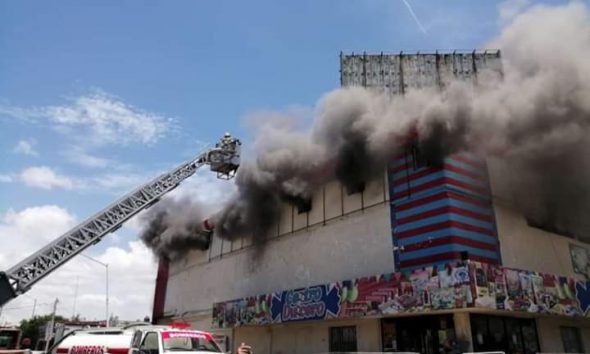 incendio, centro dulcero, los mochis