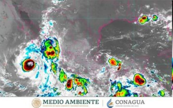 Altas Temperaturas, Lluvias, pronóstico, Tormenta tropical
