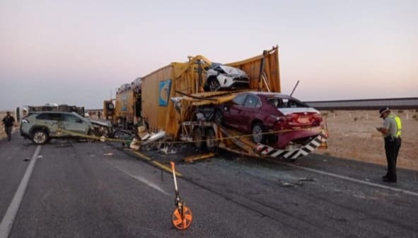 autobús, carretera, Choque, fallecidos