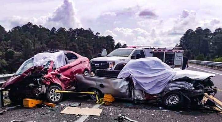 Choque mortal, Durango Mazatlán, supercarretera