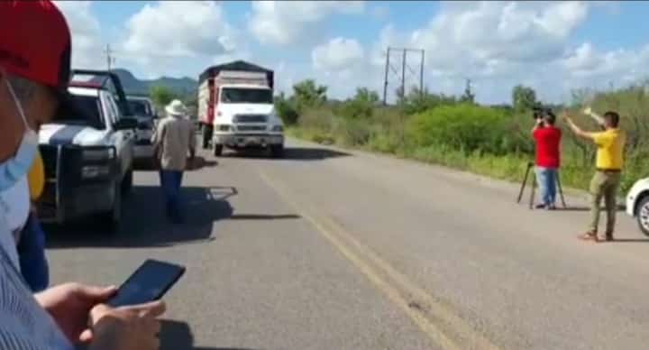carretera, cruce, protección civil