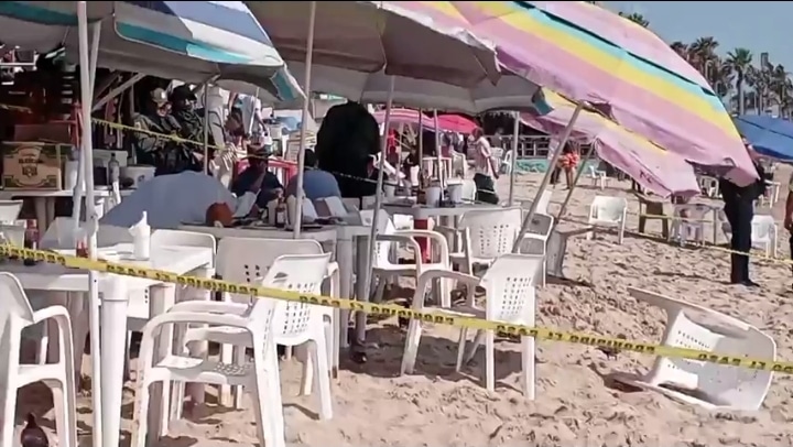 Homicidio, mariscos, restaurante