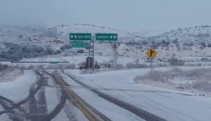 frente frío, tormenta invernal