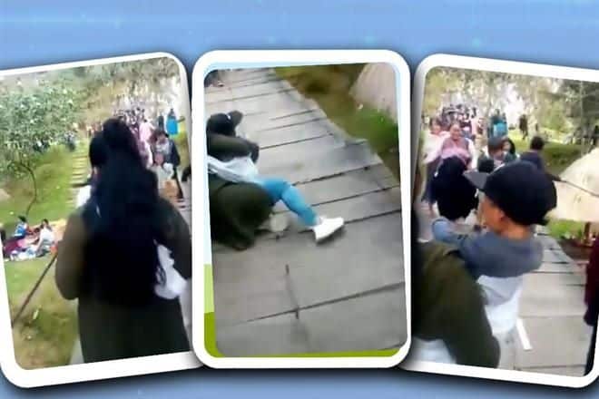 Chiapas, colapsa puente, Grutas del Mamut