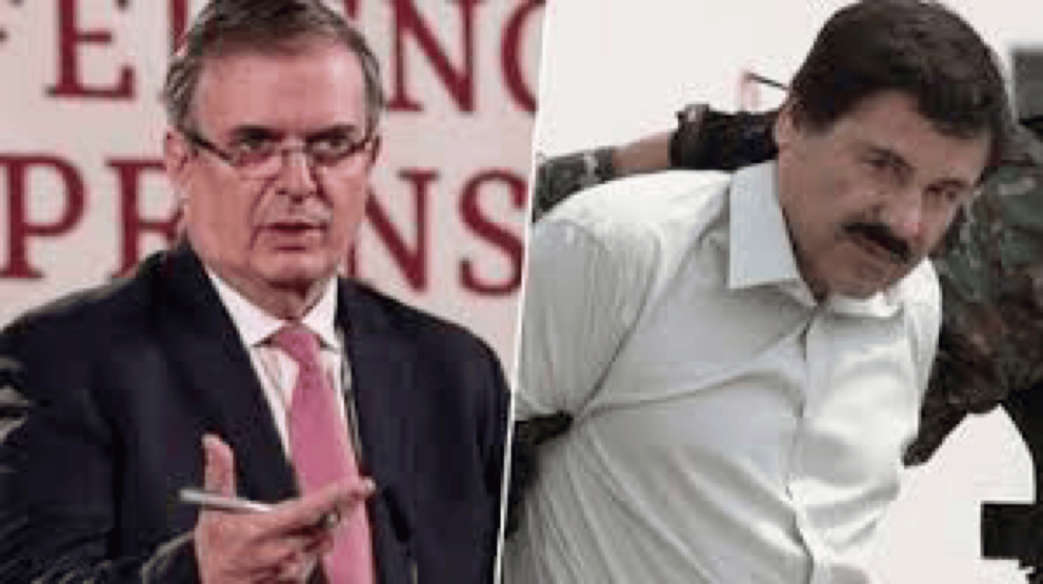 Tras la petición del Chapo de regresar a una cárcel en México Marcelo Ebrard dice que no le ve posibilidades