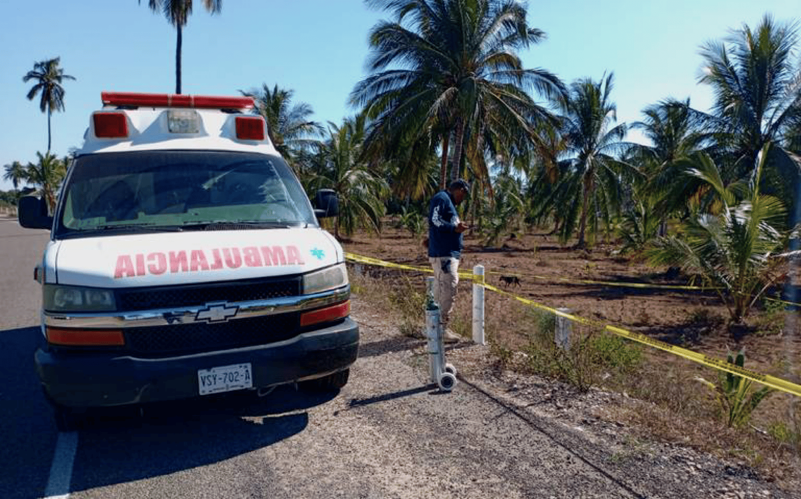 accidente, isla de la piedra, Mazatlán, motociclista