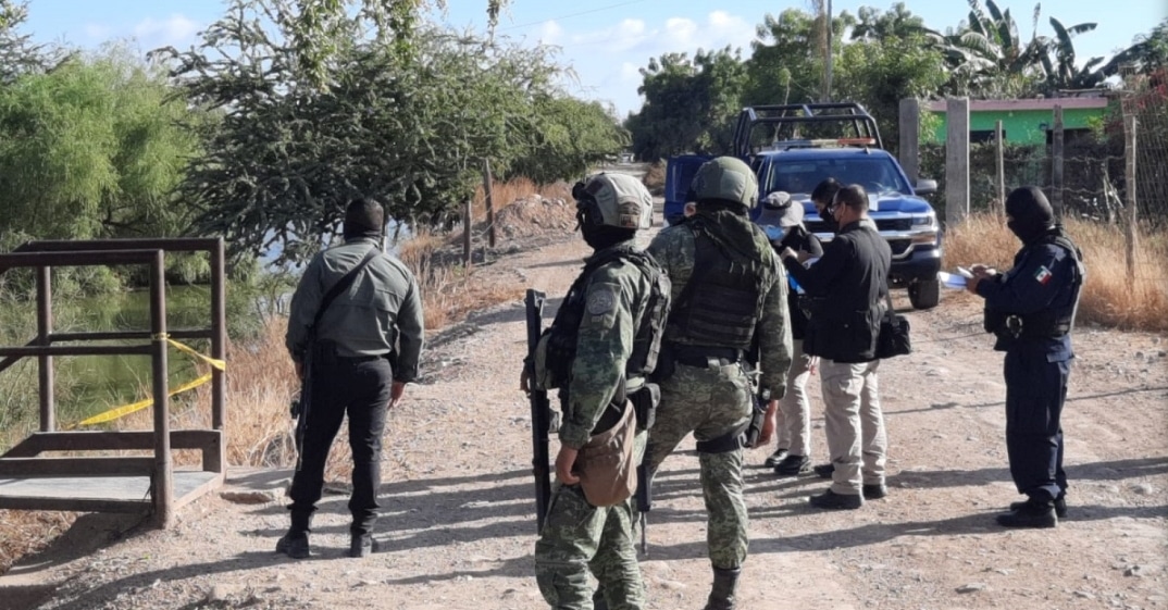 Campo El Diez, cuerpo flotando, Culiacán