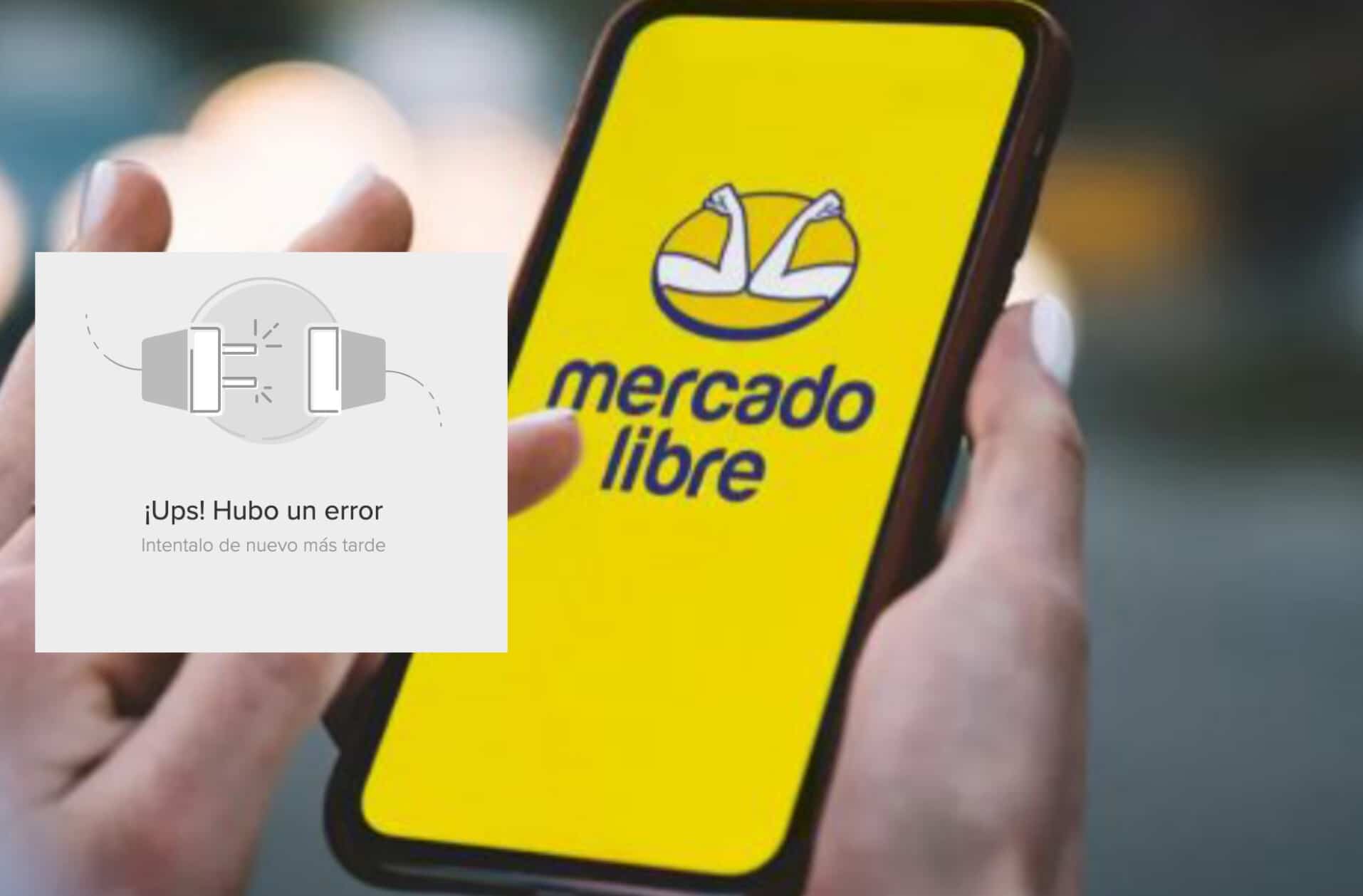 Mercado libre, Mercado Libre caido, Mercado Pago