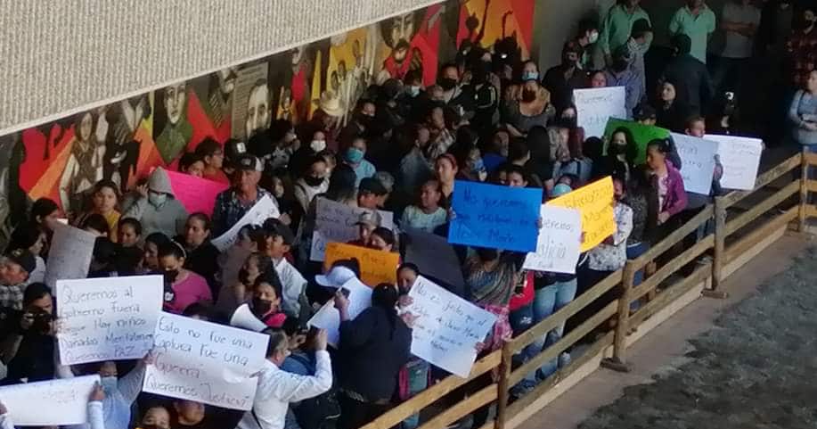 Jesús María, Manifestación, Ovidio Guzmán