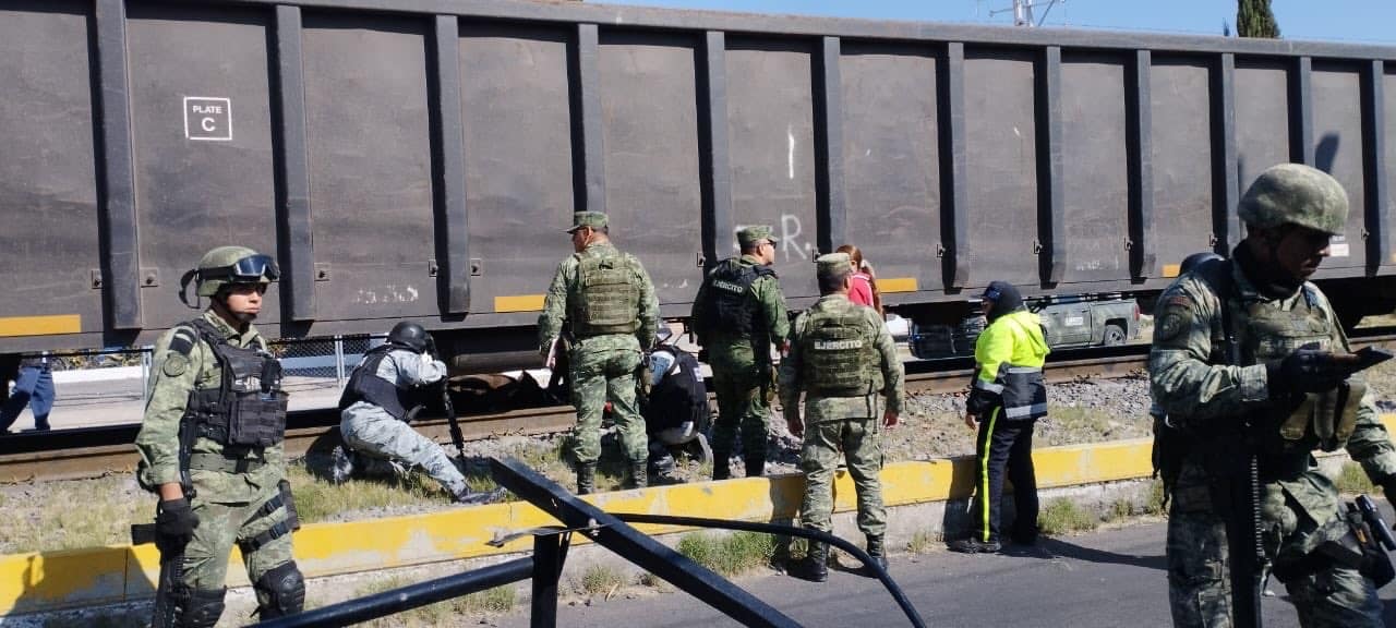 Celaya, Guardia Nacional, Tren