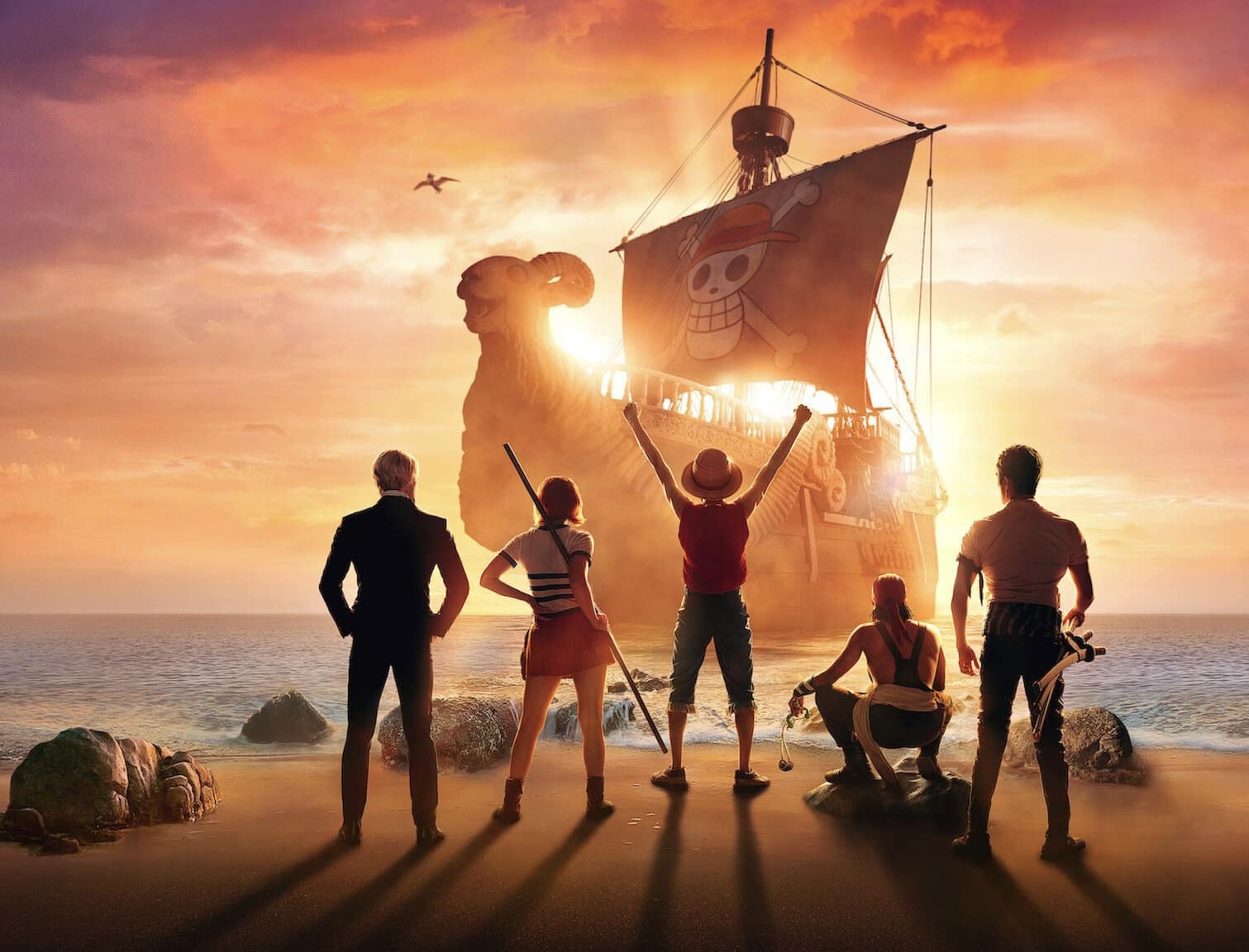 anime, Entretenimiento, live action, Netflix, one piece