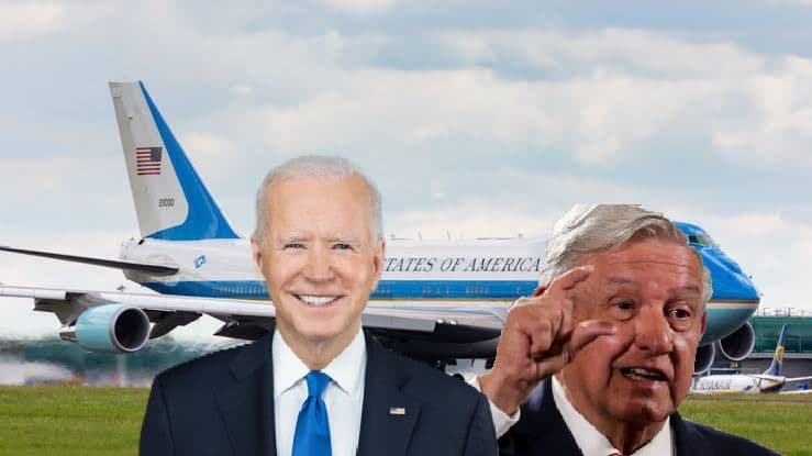AICM, AIFA, AIR FORCE ONE, Biden, México