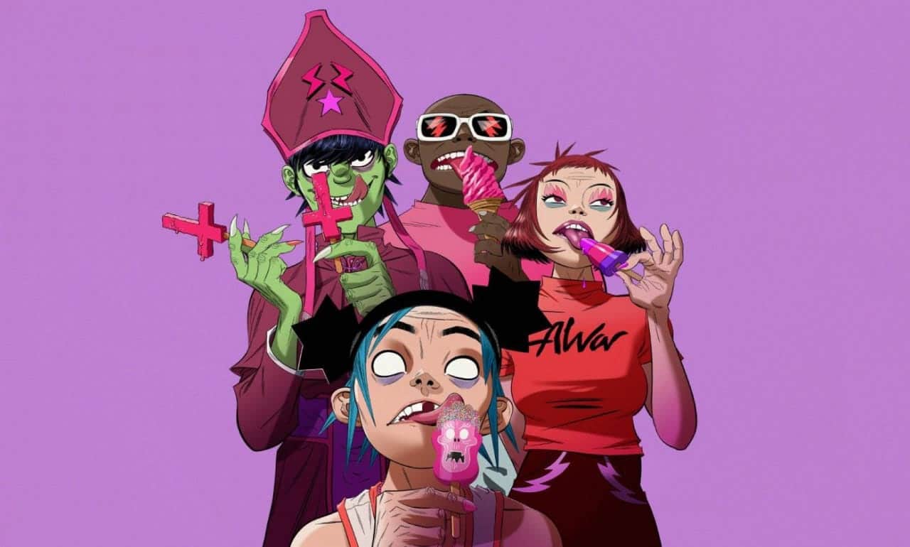 banda, Gorillaz, musica