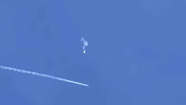 Globo Chino, globo espía