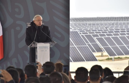 Central Fotovoltaica, cfe, Puerto Peñasco