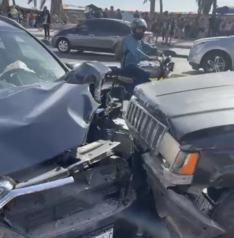 Choque Malecón, malecón Mazatlán, Mazatlán