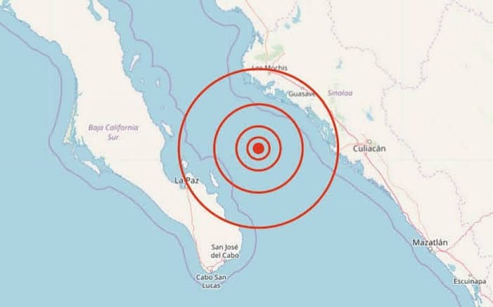 Sinaloa, sismos, terremotos