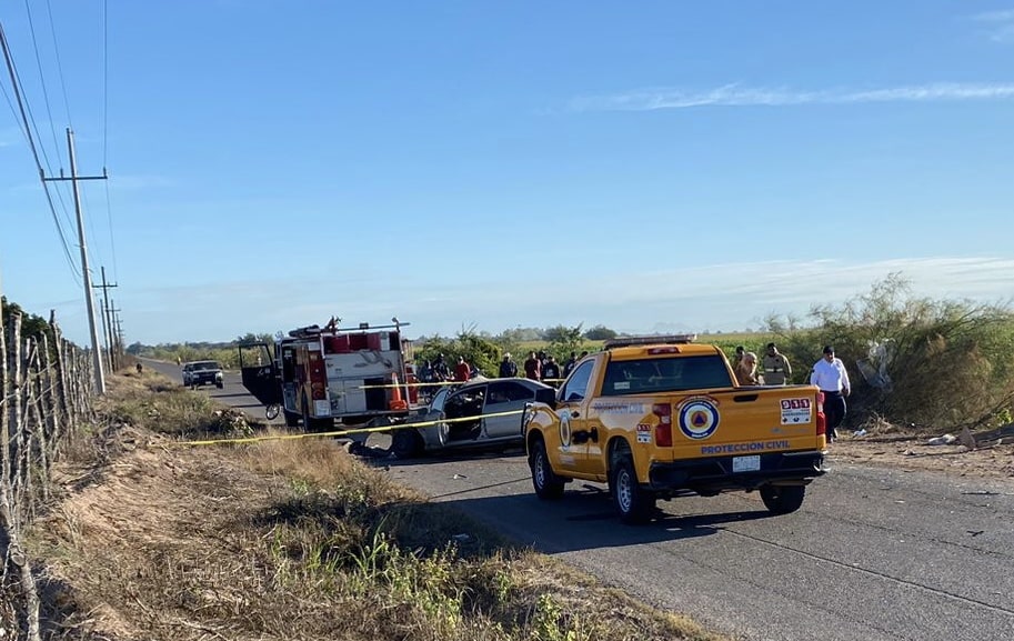 accidente, ahome, Choque, Hombre, Muerto