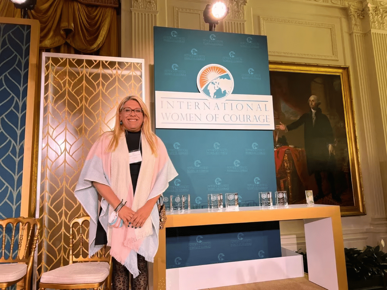 Casa Blanca, mujer trans, Premio coraje