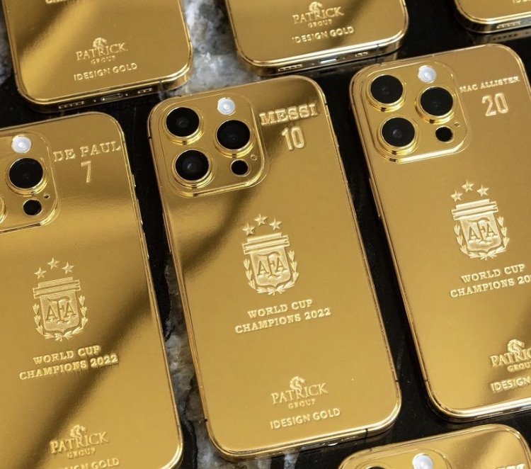 iPhone, Lionel Messi, Selección Argentina