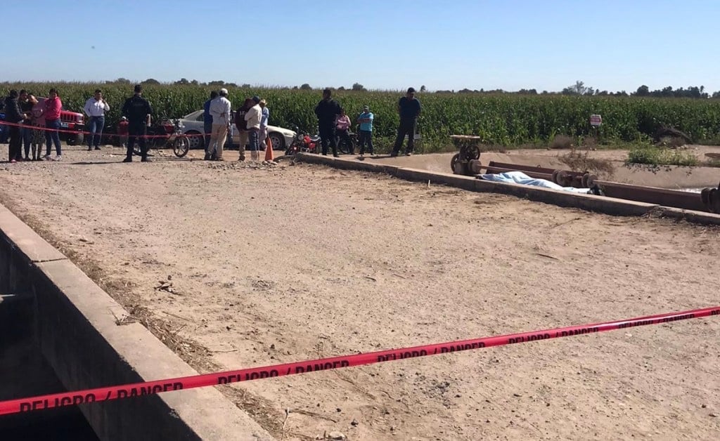 canal, cuerpo sin vida, Guasave, San Antonio