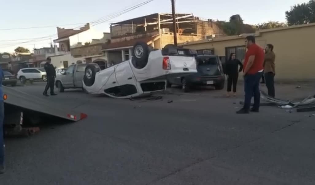 accidente, Choque, Los Mochis, Sinaloa