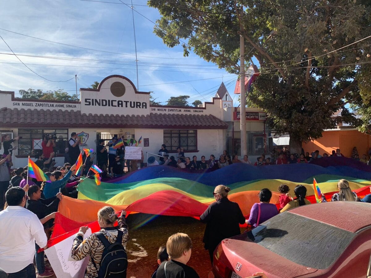 Juventino, Manifestación, Marcha, San Miguel Zapotitlán