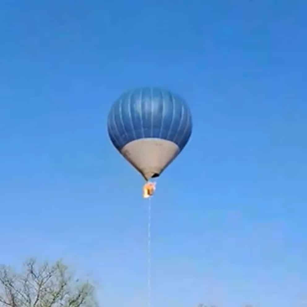 Globo aerostático, Teotihuacán