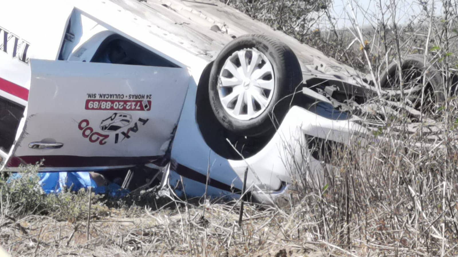 Taxista Navolato, Volcadura, volcadura Navolato