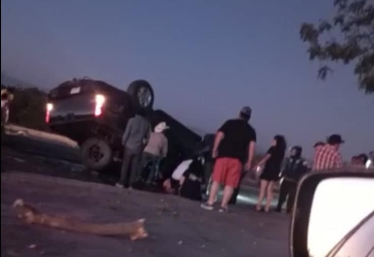 accidente, villa unión, Volcadura Mazatlán