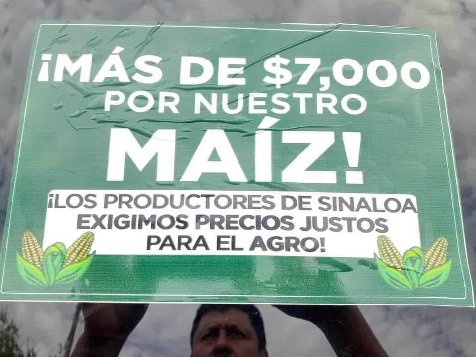 agrícolas, Manifestación