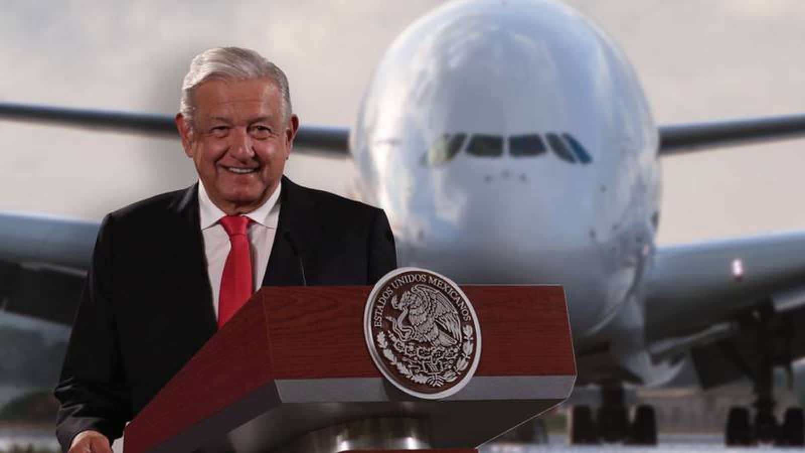 amlo, avión presidencial