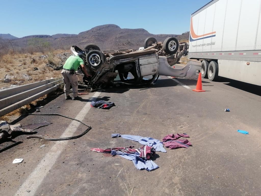 accidente, Barobampo, camioneta