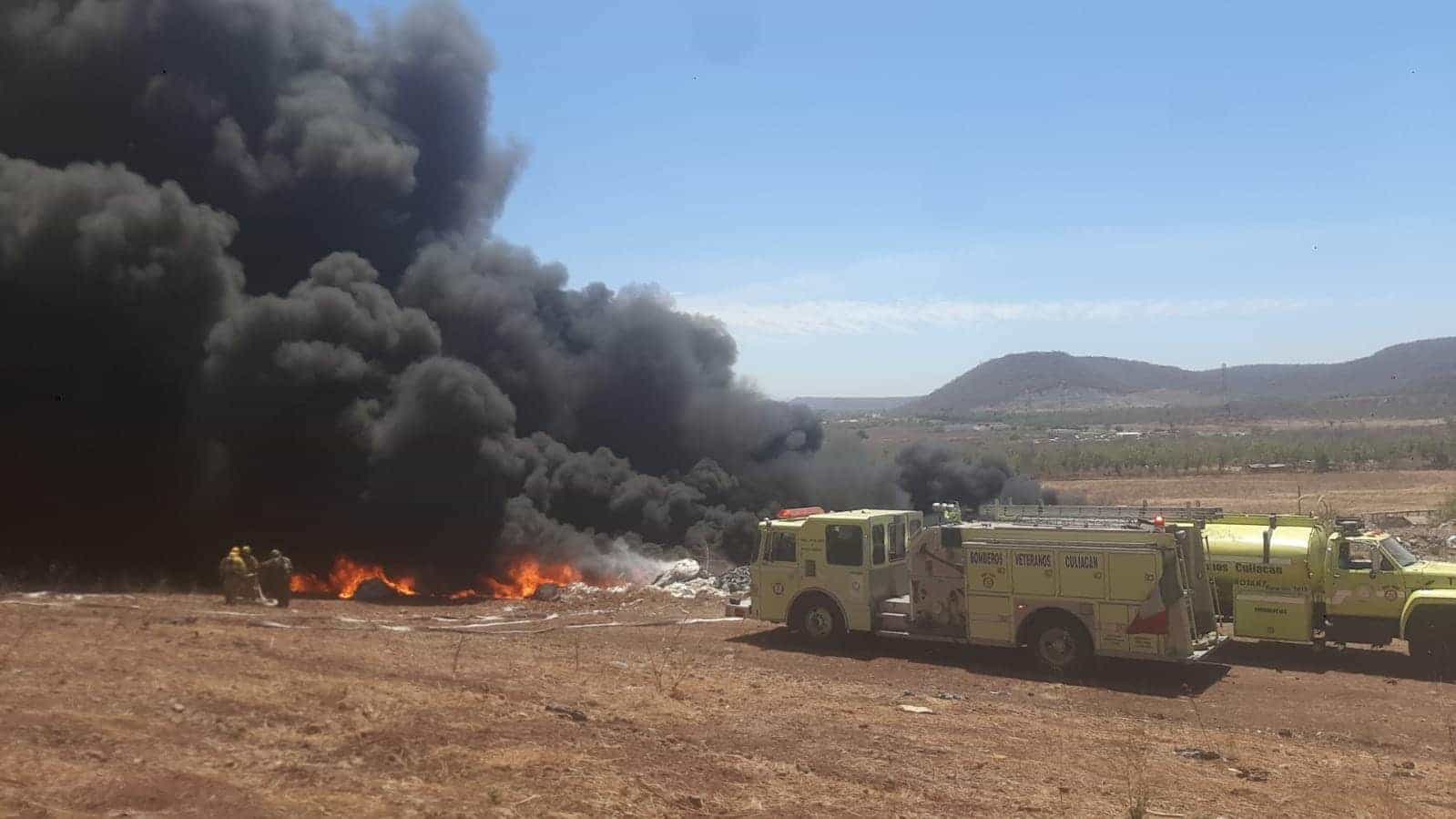 basura, Culiacán, fabrica, incendio
