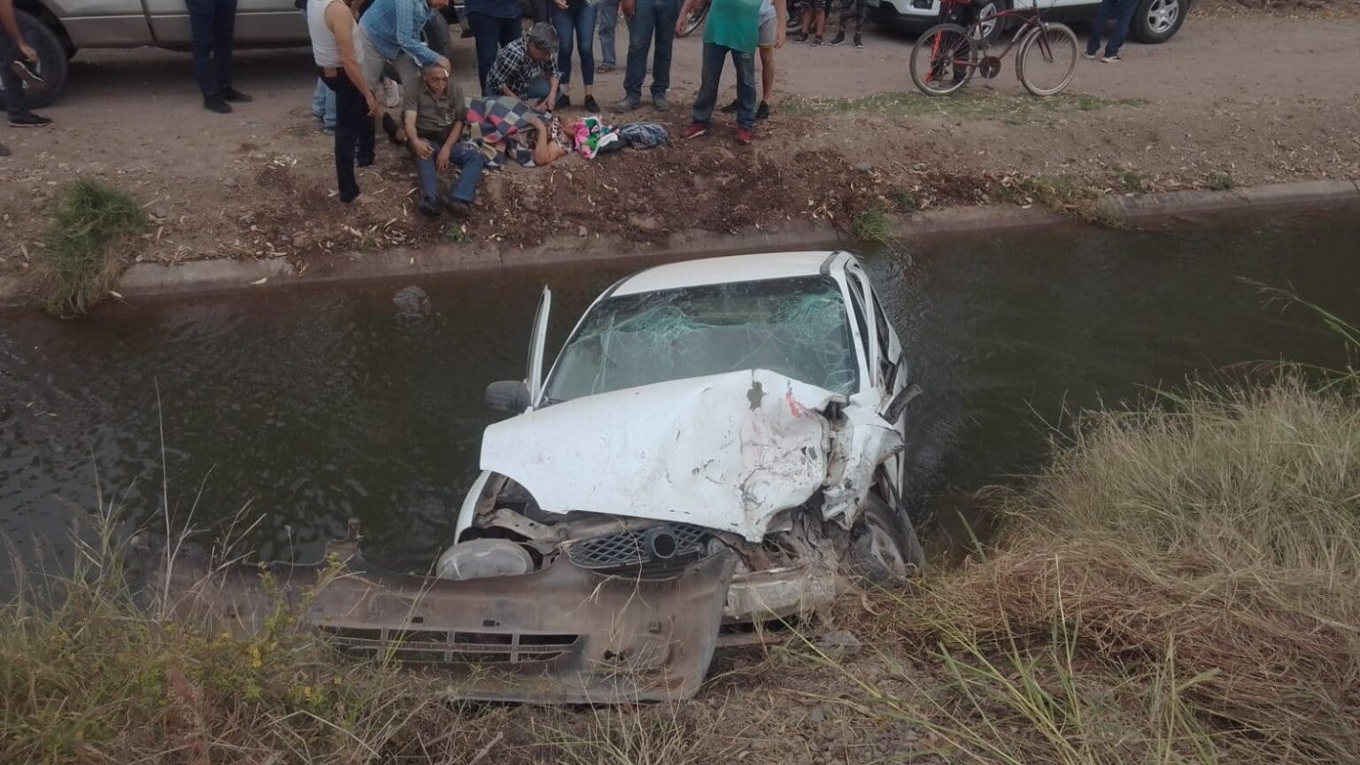 bamoa, Choque, cuatro heridos, Guasave