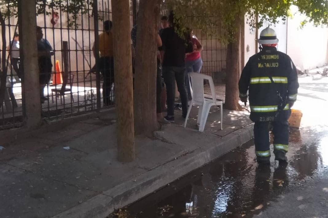 Culiacán, Explosión, laptop, mujer