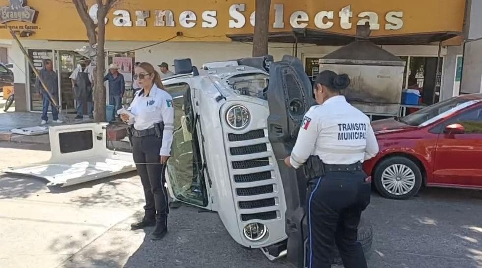 accidente Guamúchil, volcadura Guamúchil