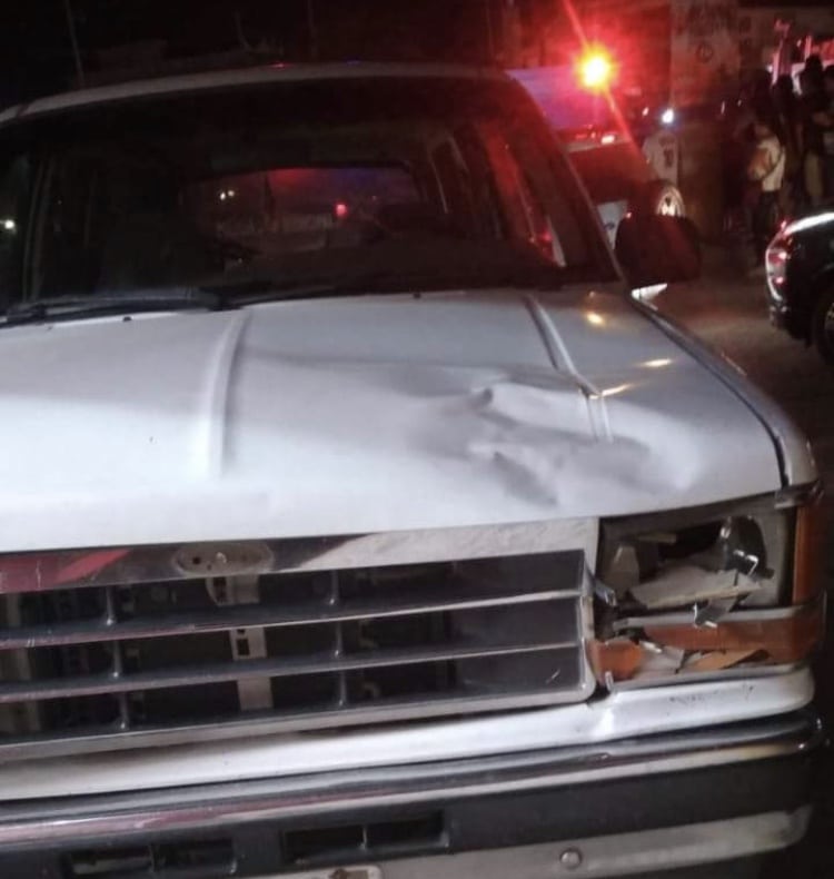 Accidente Urías, atropellada, mujer adulta