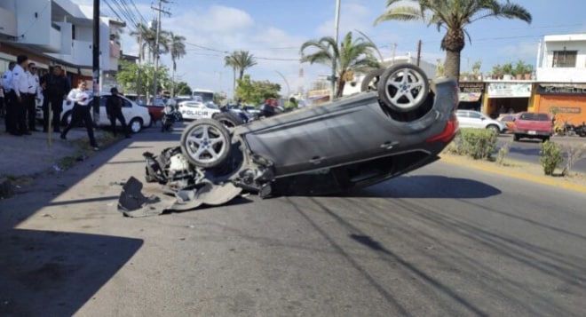 accidente Mazatlán, Choque, Mazatlán