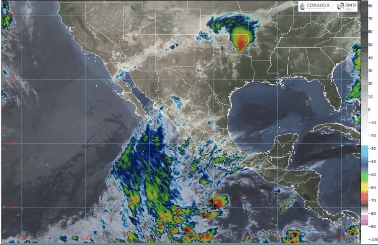 clima México, Lluvias México