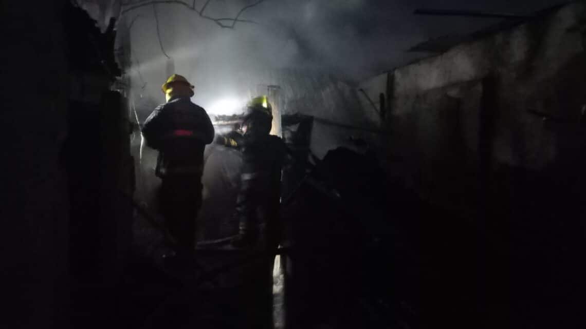 Aguaruto, Culiacán, incendio