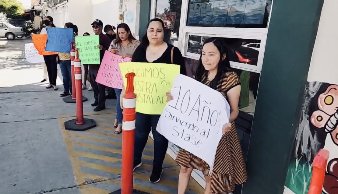 CAI, despido injustificado, Los Mochis, Maestras, STASE