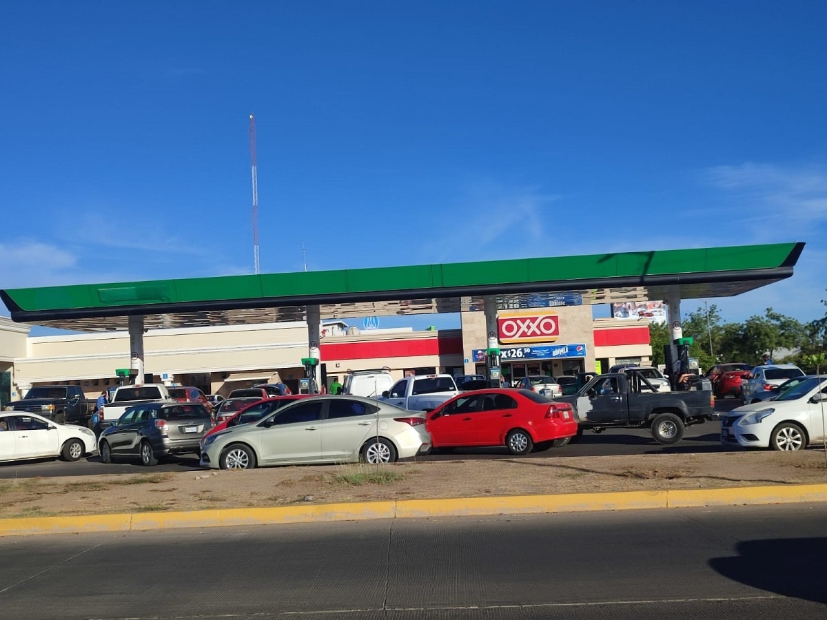 Culiacán, desabasto, PEMEX, Sinaloa