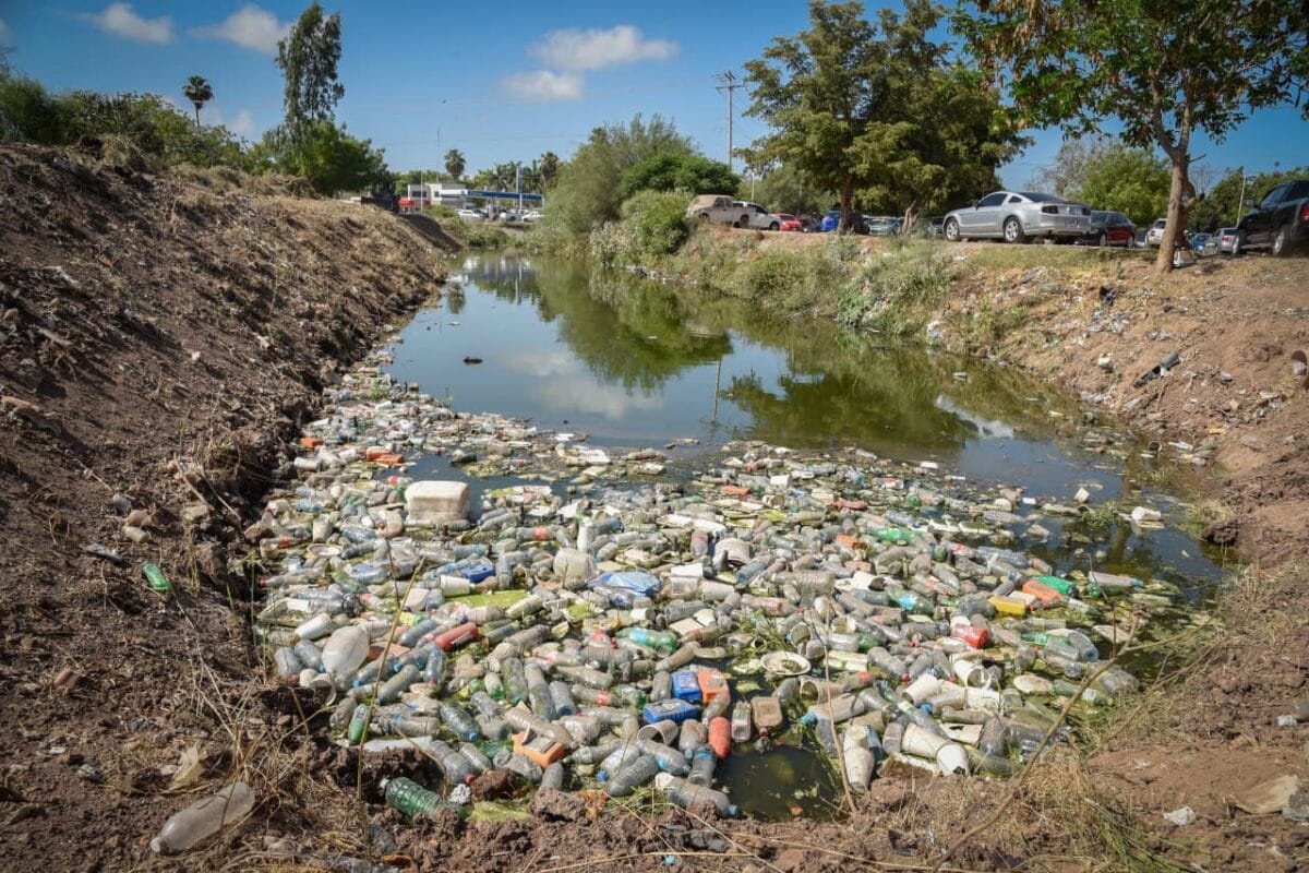 basura, inundaciones, Los Mochis, multa