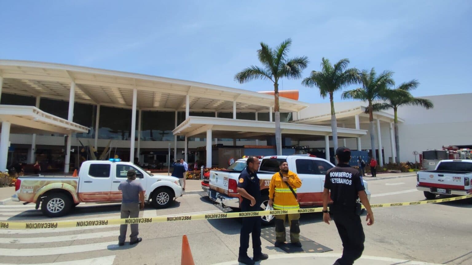 comida rapida, incendio, Mazatlán