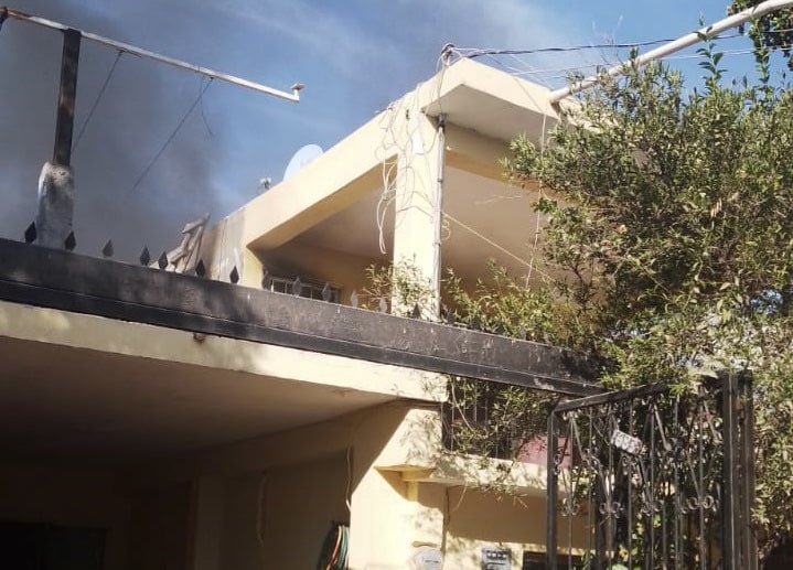 heridos, incendio, Los Mochis