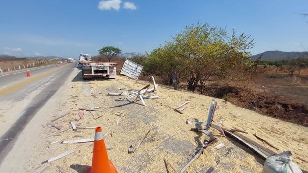 camiones, Choque, El Rosario