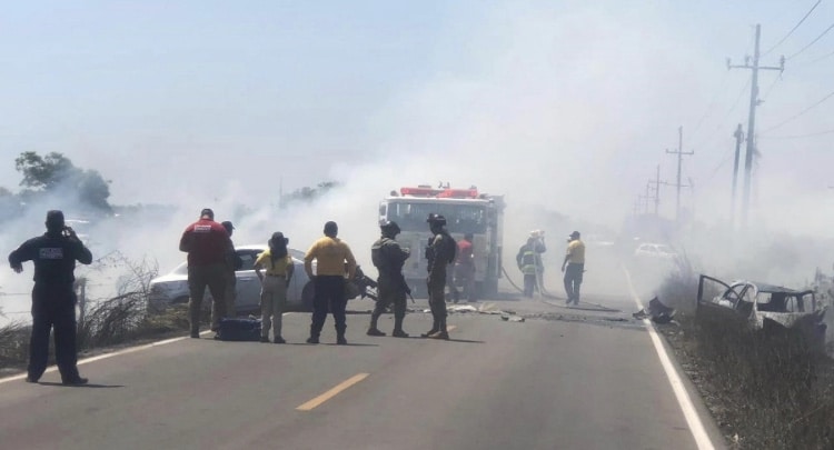 accidente Escuinapa, Choque trágico