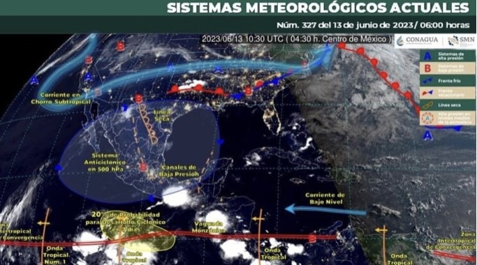 clima, clima sinaloa, smn